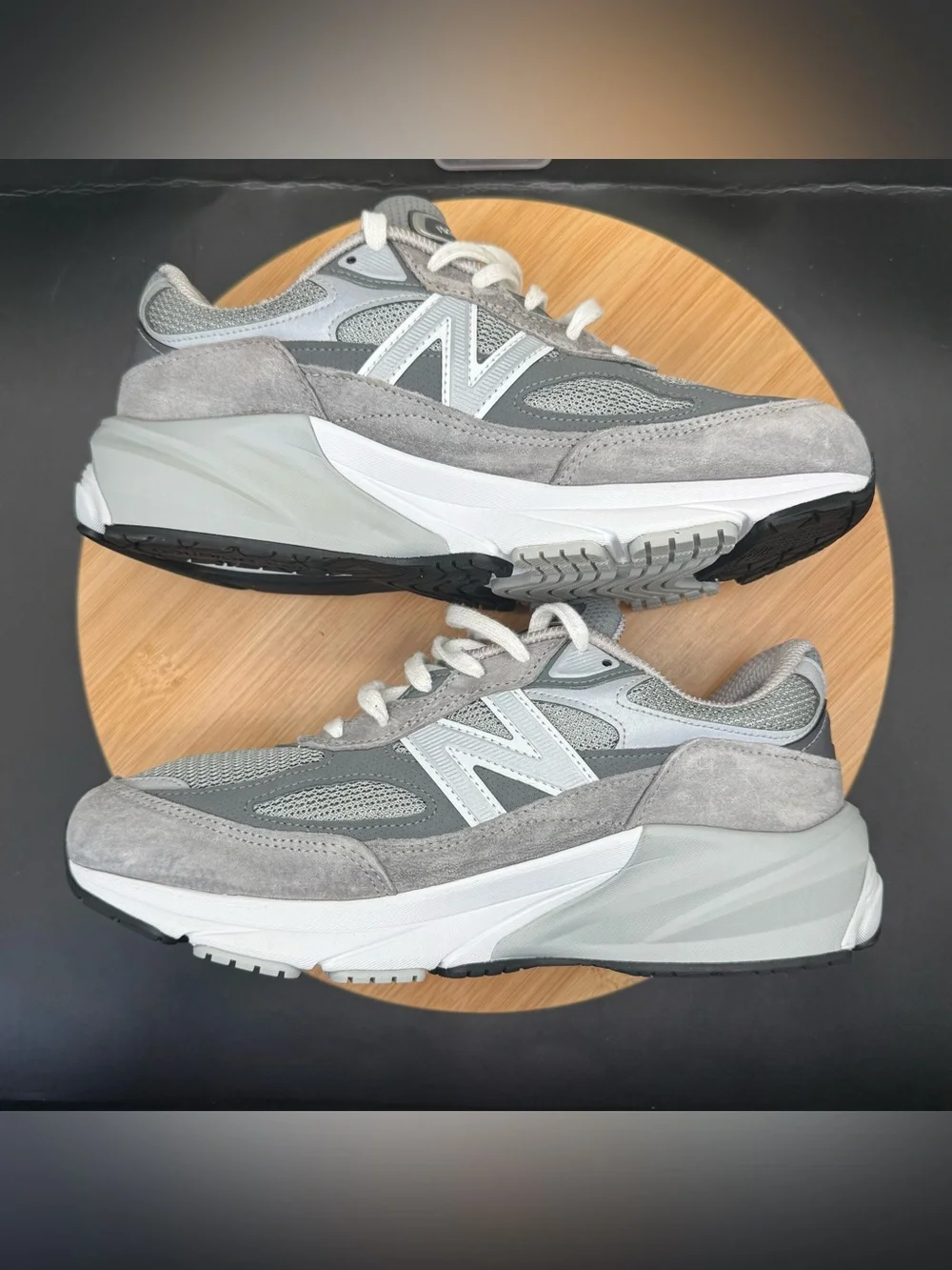 New Balance 990 V6 Castle Rock/ Grey Men’s Size 7.5 4E (Extra Wide)